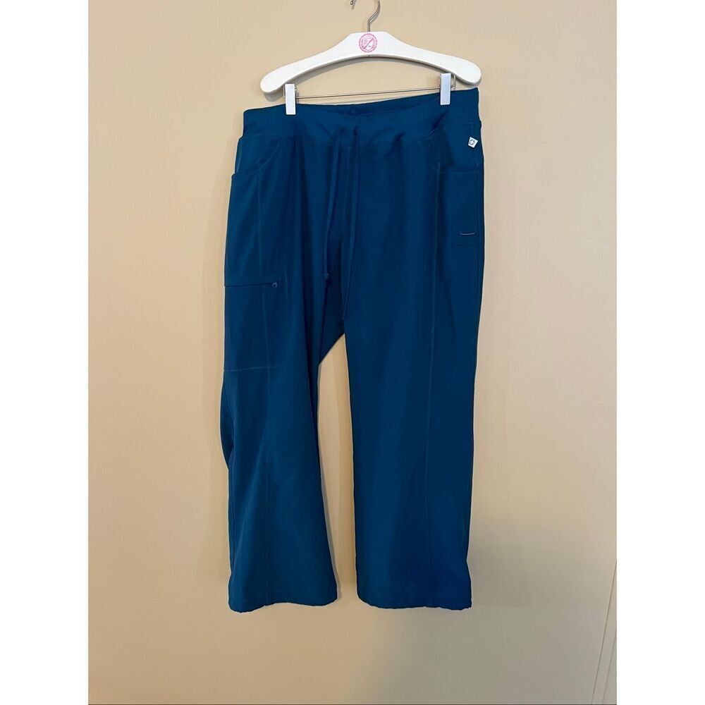 Infinity Dark Teal Scrub Pants Woman’s Size XL Petite